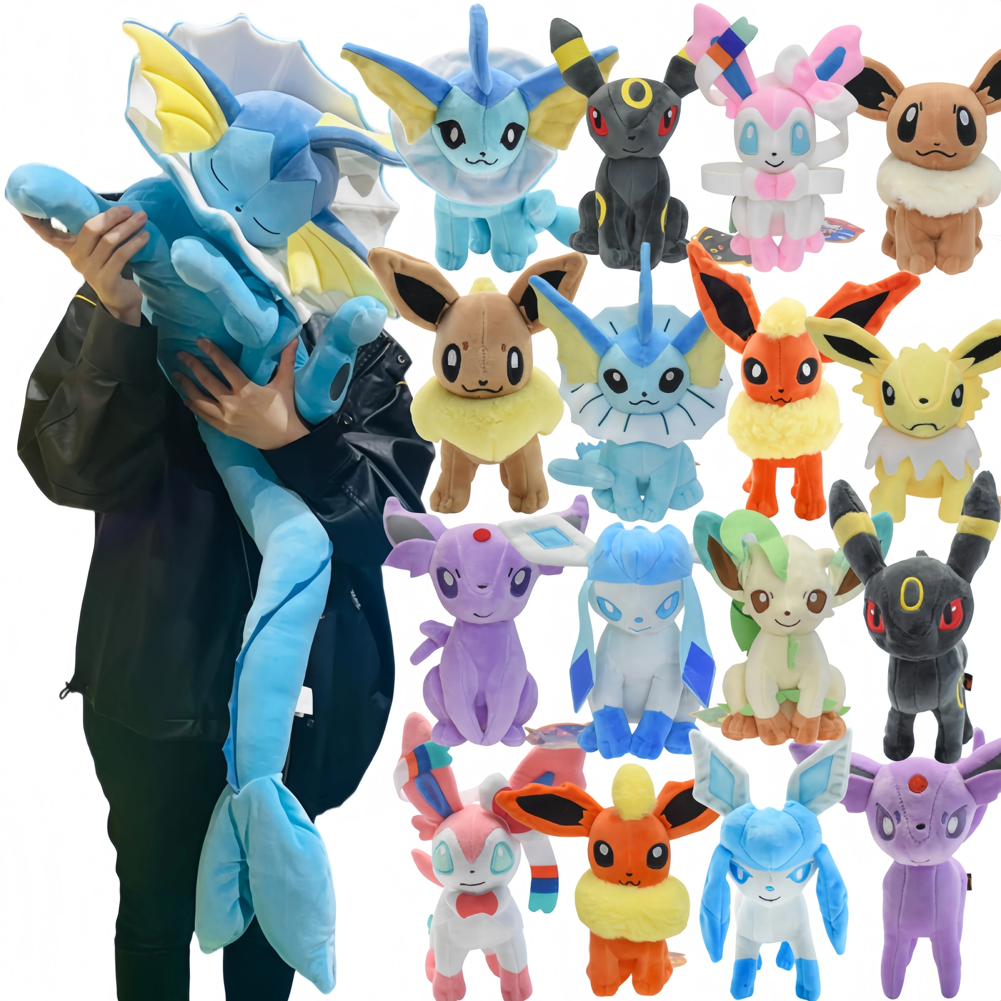 Pokemon Eeveelution Big Size sleep Vaporeon Plushies Eevee Vaporeon Stuffed Animals & Plush Movies & TV Games Anime Figures Doll
Pokemon Eeveelution Big Size sleep Vaporeon Plushies Eevee Vaporeon Stuffed Animals & Plush Movies & TV Games Anime Figures Doll