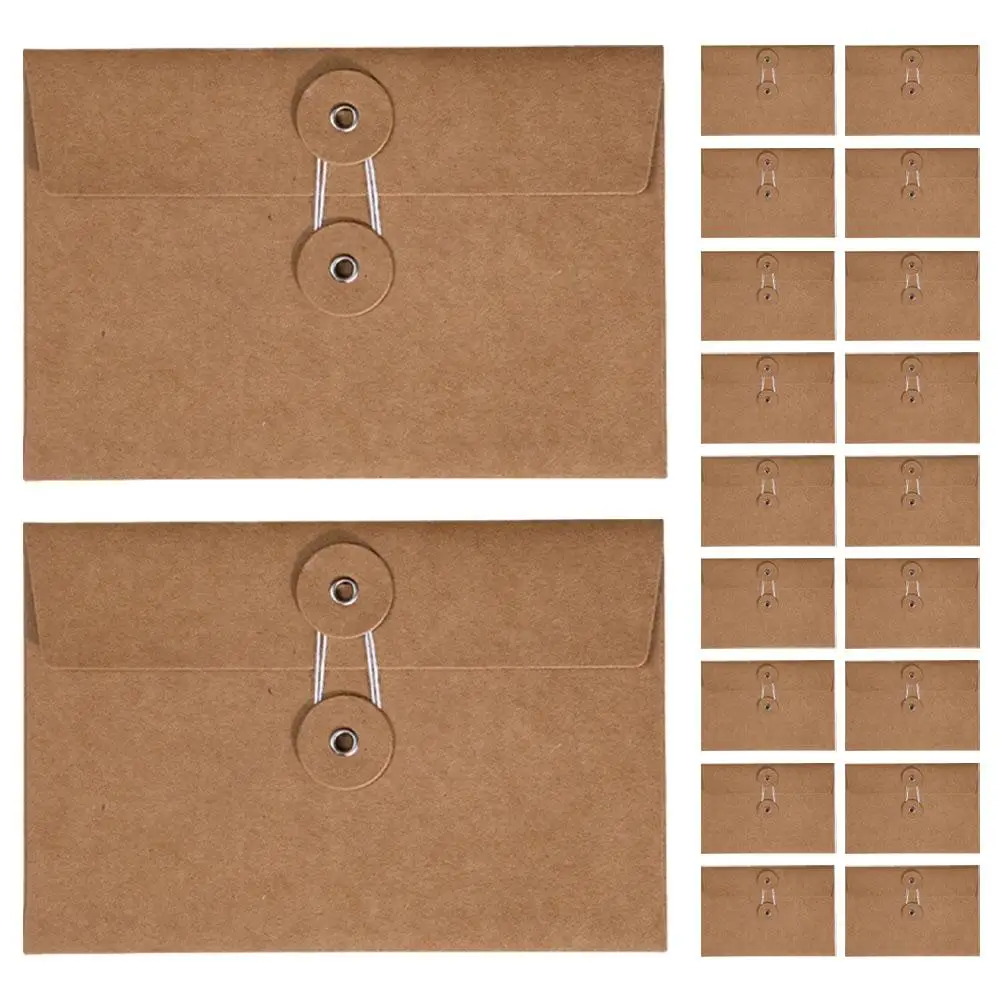 20 Pcs Envelope Folder File Envelopes Holder Decorative Brown Size Craft Letter Office
20 Pcs Envelope Folder File Envelopes Holder Decorative Brown Size Craft Letter Office