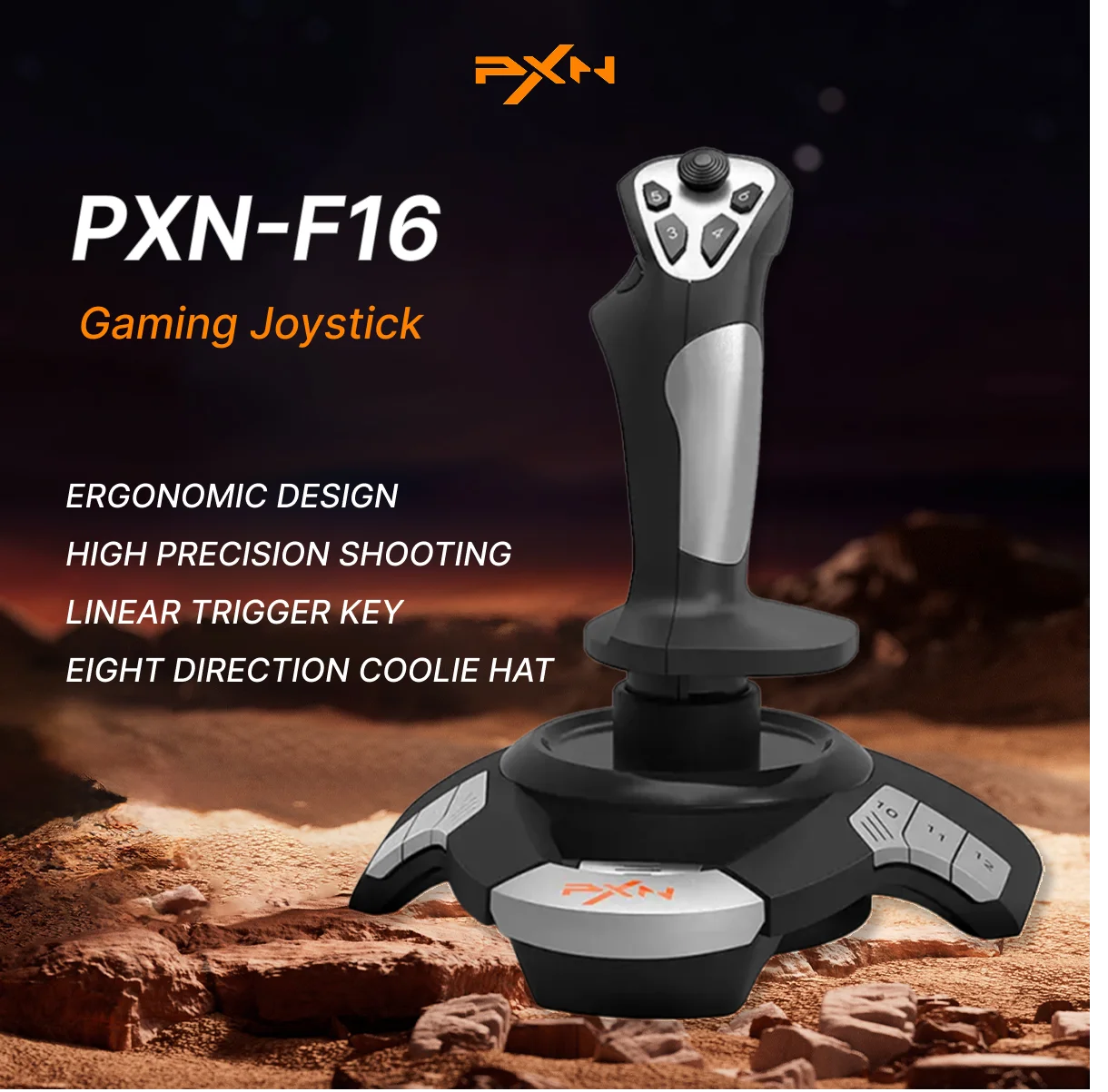 НОВЫЙ PXN F16 Имитация полета Джойстик Microsoft Simulation Competition Обучение Специальный игровой контроллер самолета для ПК
НОВЫЙ PXN F16 Имитация полета Джойстик Microsoft Simulation Competition Обучение Специальный игровой контроллер самолета для ПК