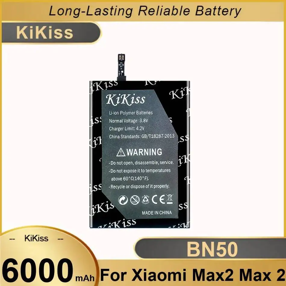 Аккумулятор мобильного телефона емкостью 6000 мАч для замены Xiaomi Max 2 Premium BN50
Аккумулятор мобильного телефона емкостью 6000 мАч для замены Xiaomi Max 2 Premium BN50