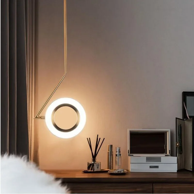 Modern Creative Ring Small Chandelier Milk Tea Shop Restaurant Table Bar Cafe Bedroom Bedside Pendant Light Lamps Indoor Decor
Modern Creative Ring Small Chandelier Milk Tea Shop Restaurant Table Bar Cafe Bedroom Bedside Pendant Light Lamps Indoor Decor