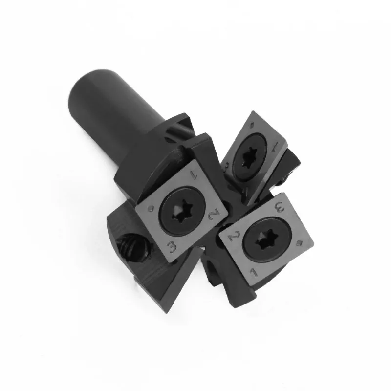 4 Flute Indexable T-Slot Router Bit Tungsten Carbide Woodworking Cutter For Grooving Tenon Bottom Cleaning
4 Flute Indexable T-Slot Router Bit Tungsten Carbide Woodworking Cutter For Grooving Tenon Bottom Cleaning