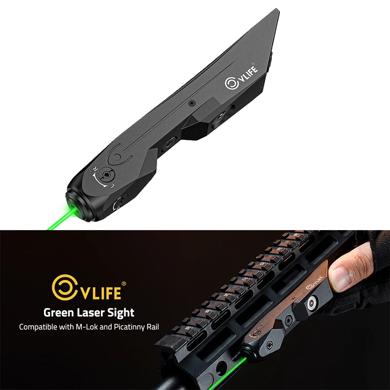 CVLIFE Rifle Green Laser Sight Compatible with M-Lok and Picatinny Rail Tactical Laser Sighting with Magnetic Rechargeable
CVLIFE Rifle Green Laser Sight Compatible with M-Lok and Picatinny Rail Tactical Laser Sighting with Magnetic Rechargeable