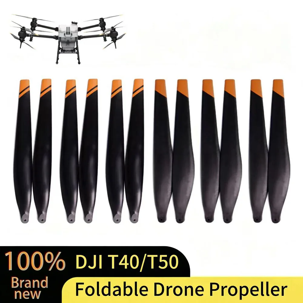 DJI T40 T50 Drone Propellers Quick-release Folding Blades, Carbon Fiber Propeller Fans, Agriculture Drones Parts Accessories Kit
DJI T40 T50 Drone Propellers Quick-release Folding Blades, Carbon Fiber Propeller Fans, Agriculture Drones Parts Accessories Kit