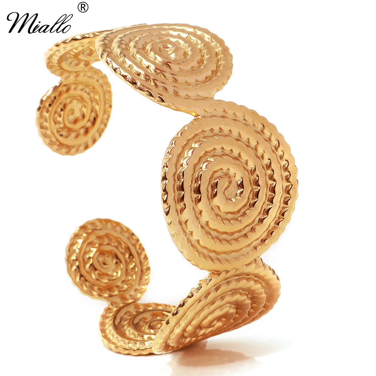 Temperament Threaded Round Stainless Steel Bracelet Opening Unique Design Women's Bracelets Daily Jewelry Bangles As Gifts
Temperament Threaded Round Stainless Steel Bracelet Opening Unique Design Women's Bracelets Daily Jewelry Bangles As Gifts