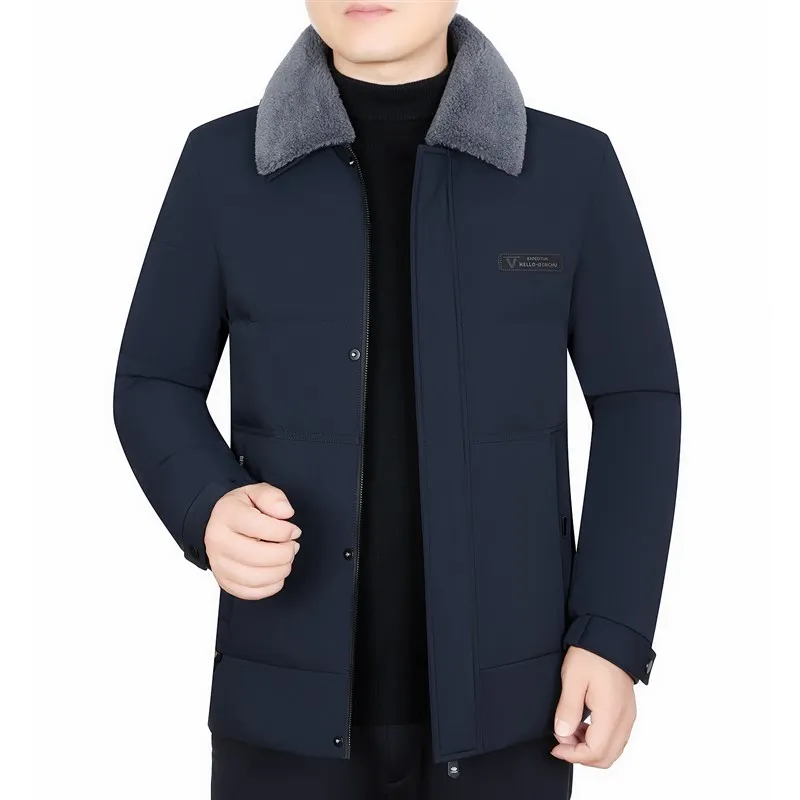 Men's ort Lightweight down Jaet Flip Collar Slim Fit Winter Coat Polyester Fiber Dad's Winter Clothes White Du down
Men's ort Lightweight down Jaet Flip Collar Slim Fit Winter Coat Polyester Fiber Dad's Winter Clothes White Du down