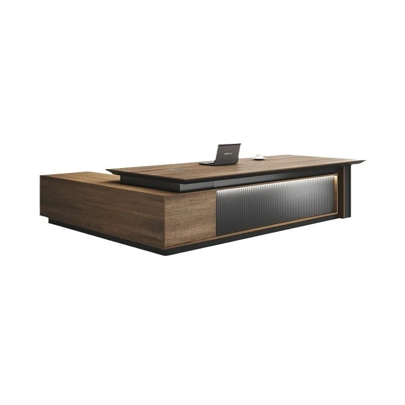 Desk Industrial Style Office Furniture President Manager Desk and Chair Combination
Desk Industrial Style Office Furniture President Manager Desk and Chair Combination