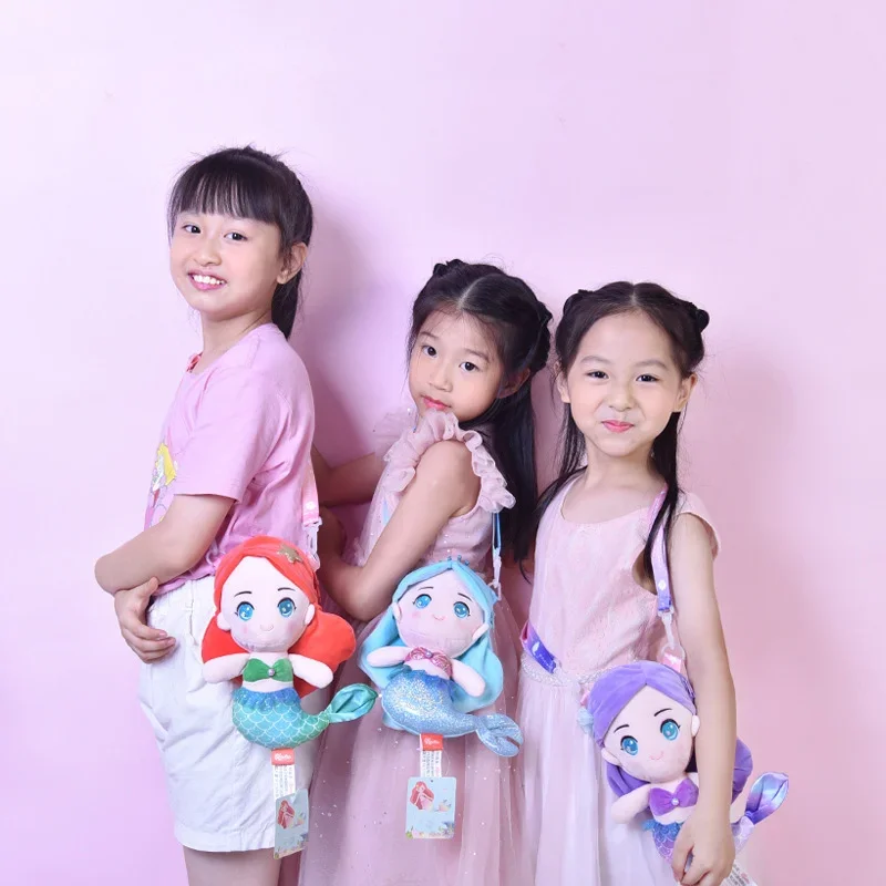 Mermaid Crossbody Bags for Girls Cartoon Shoulder Bags Kids Side Bag Cute Coin Purse Soft Kawaii Doll Pouch Zip Bolsa Infantil
Mermaid Crossbody Bags for Girls Cartoon Shoulder Bags Kids Side Bag Cute Coin Purse Soft Kawaii Doll Pouch Zip Bolsa Infantil