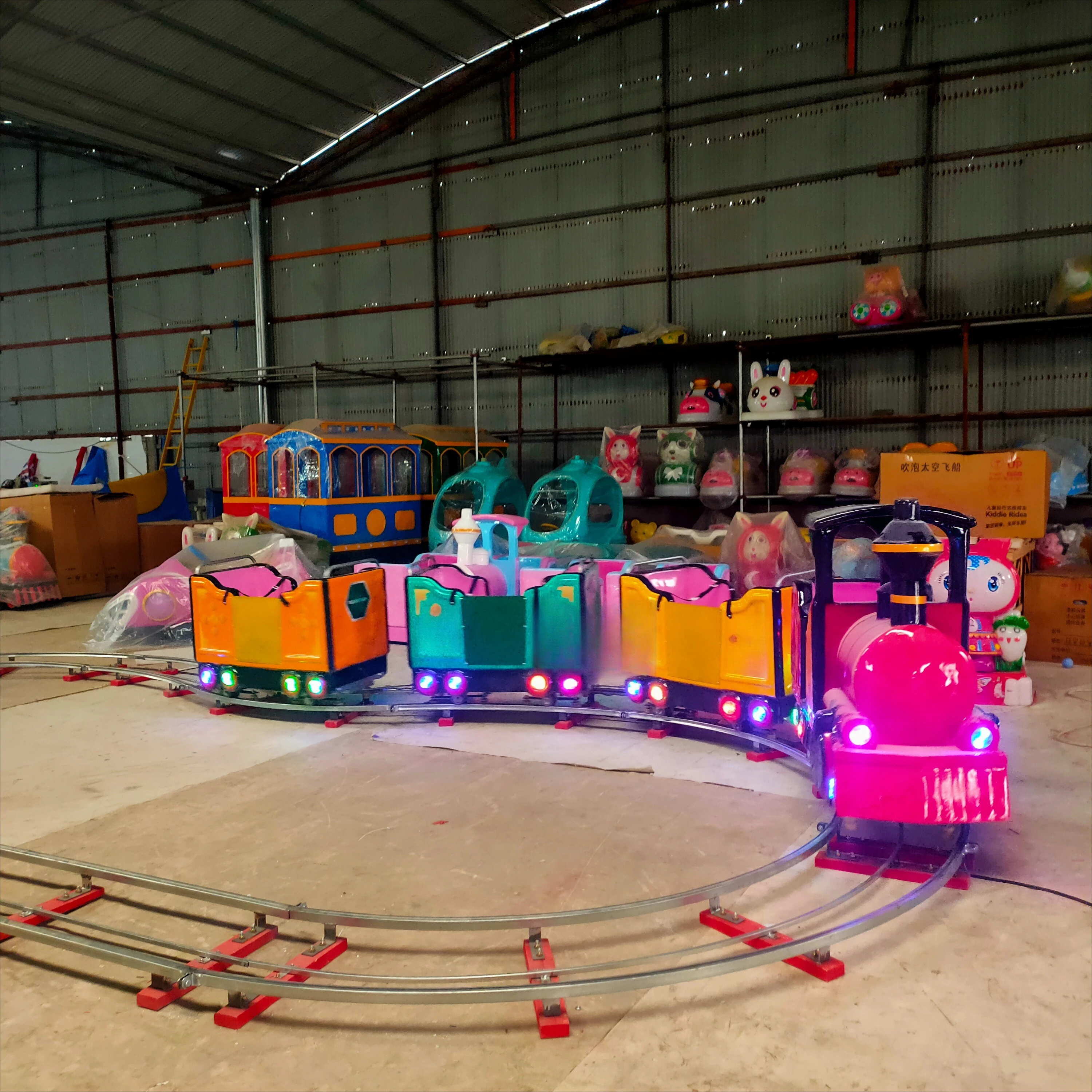 Playground equipment for shopping malls Electric track train
Playground equipment for shopping malls Electric track train