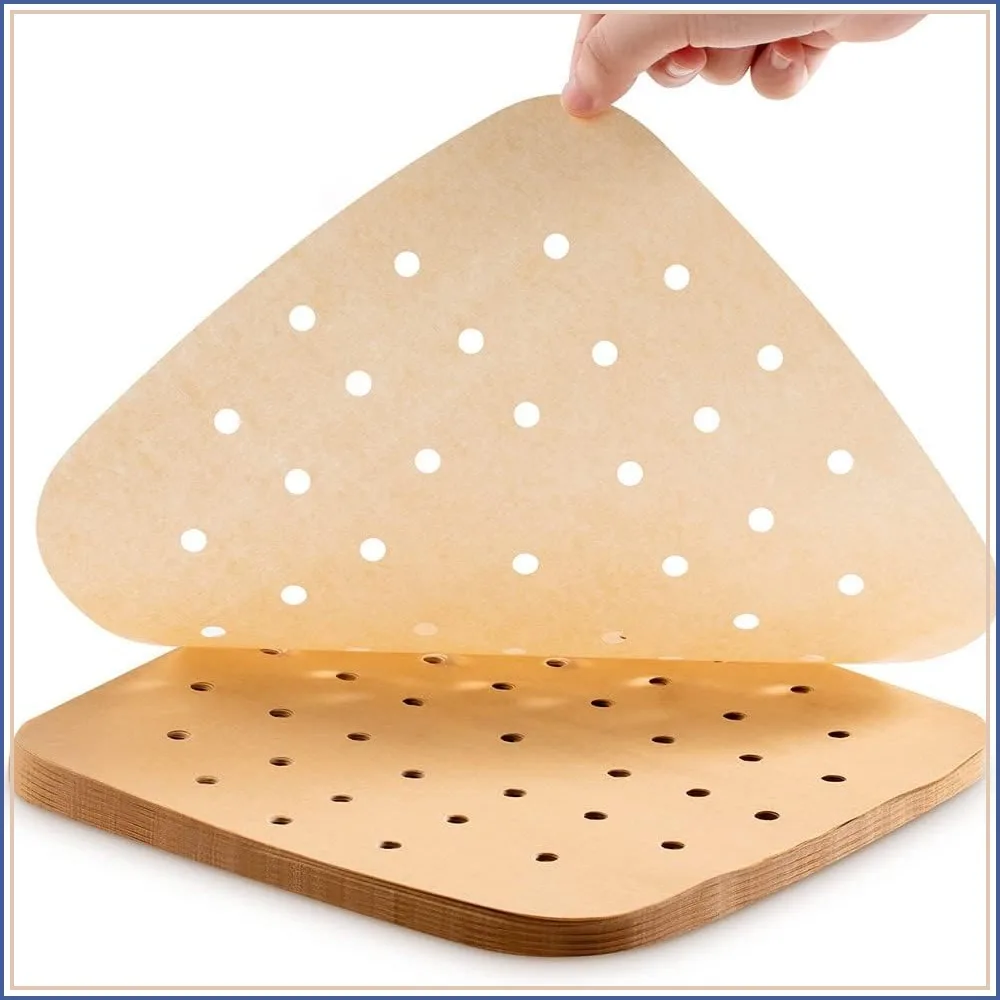 200PCS 9 Inch Square Air Fryer Liners, Perforated & Non-Perforated, Non-Stick Baking Paper for Air Fryer, Steamer, Cake Pan
200PCS 9 Inch Square Air Fryer Liners, Perforated & Non-Perforated, Non-Stick Baking Paper for Air Fryer, Steamer, Cake Pan