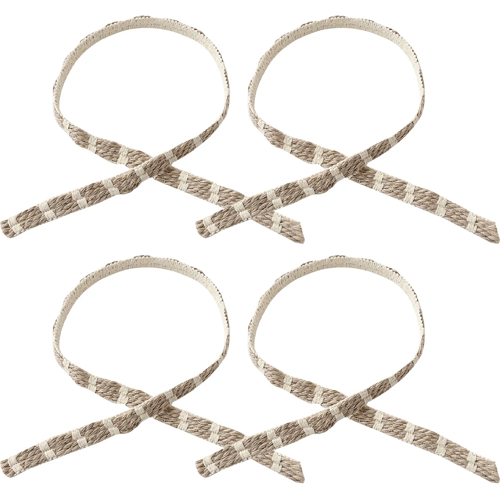 4 Pcs Tie Curtain Tie Backs Backs Hemp Rope Buckles Home Decor Vintage Window Accessories Retro Style Curtain Holdbacks
4 Pcs Tie Curtain Tie Backs Backs Hemp Rope Buckles Home Decor Vintage Window Accessories Retro Style Curtain Holdbacks