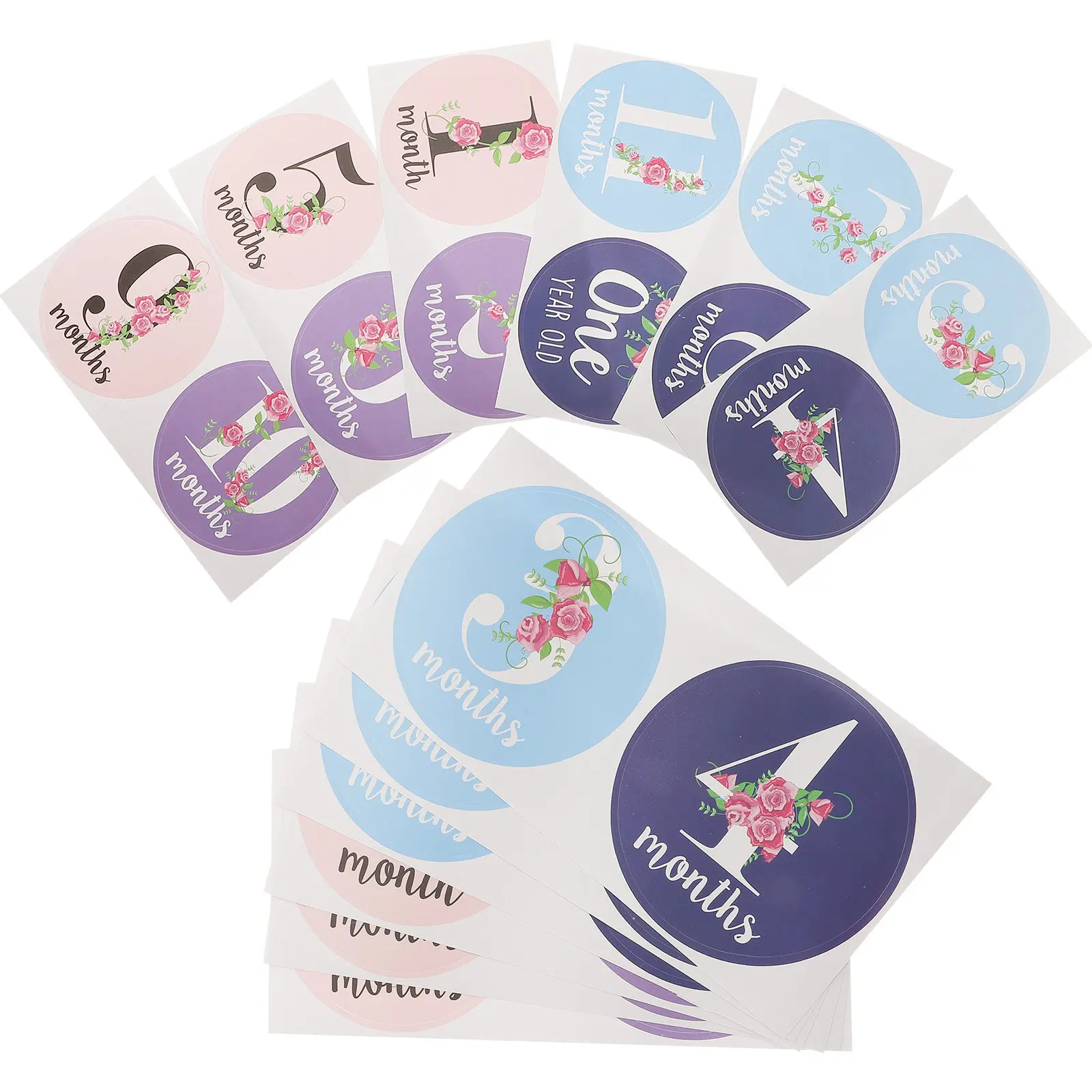12 Pcs Baby Months Cards Infant Stickers Signs Marker Baby-shower Decorations Photo Booth Props
12 Pcs Baby Months Cards Infant Stickers Signs Marker Baby-shower Decorations Photo Booth Props