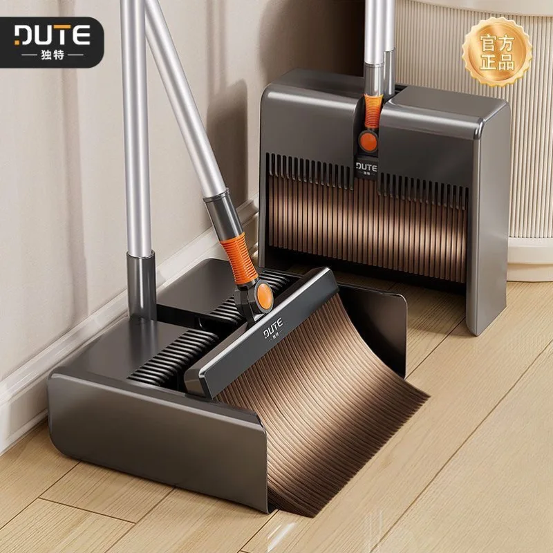 Folding broom dustpan set combination household thickened cleaning tool non-stick hair garbage shovel
Folding broom dustpan set combination household thickened cleaning tool non-stick hair garbage shovel
