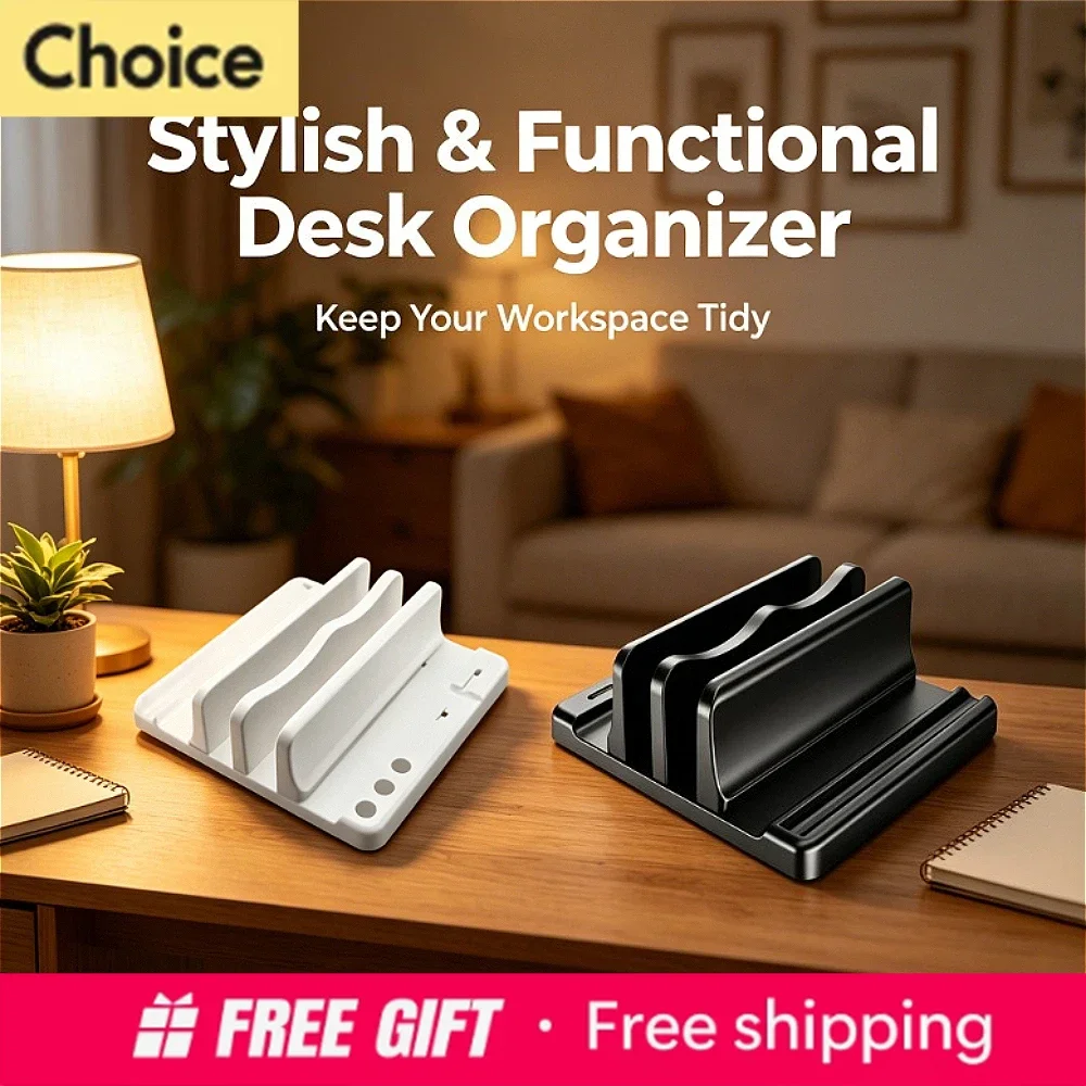 1pcs/2pcs Multi-Slot Vertical Laptop & Tablet Stand, Upright Notebook Holder For Desk
1pcs/2pcs Multi-Slot Vertical Laptop & Tablet Stand, Upright Notebook Holder For Desk