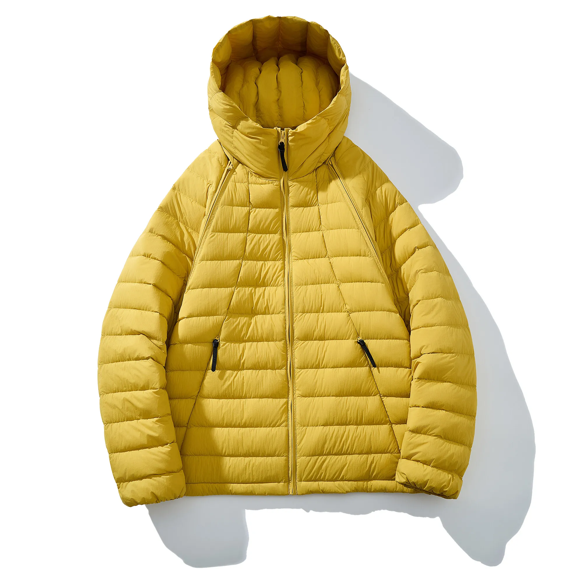 Men's Lightweight Hooded down Jaet 90% White Du down Filling ort Sle Removable Outerwear Casual Urban Wear
Men's Lightweight Hooded down Jaet 90% White Du down Filling ort Sle Removable Outerwear Casual Urban Wear