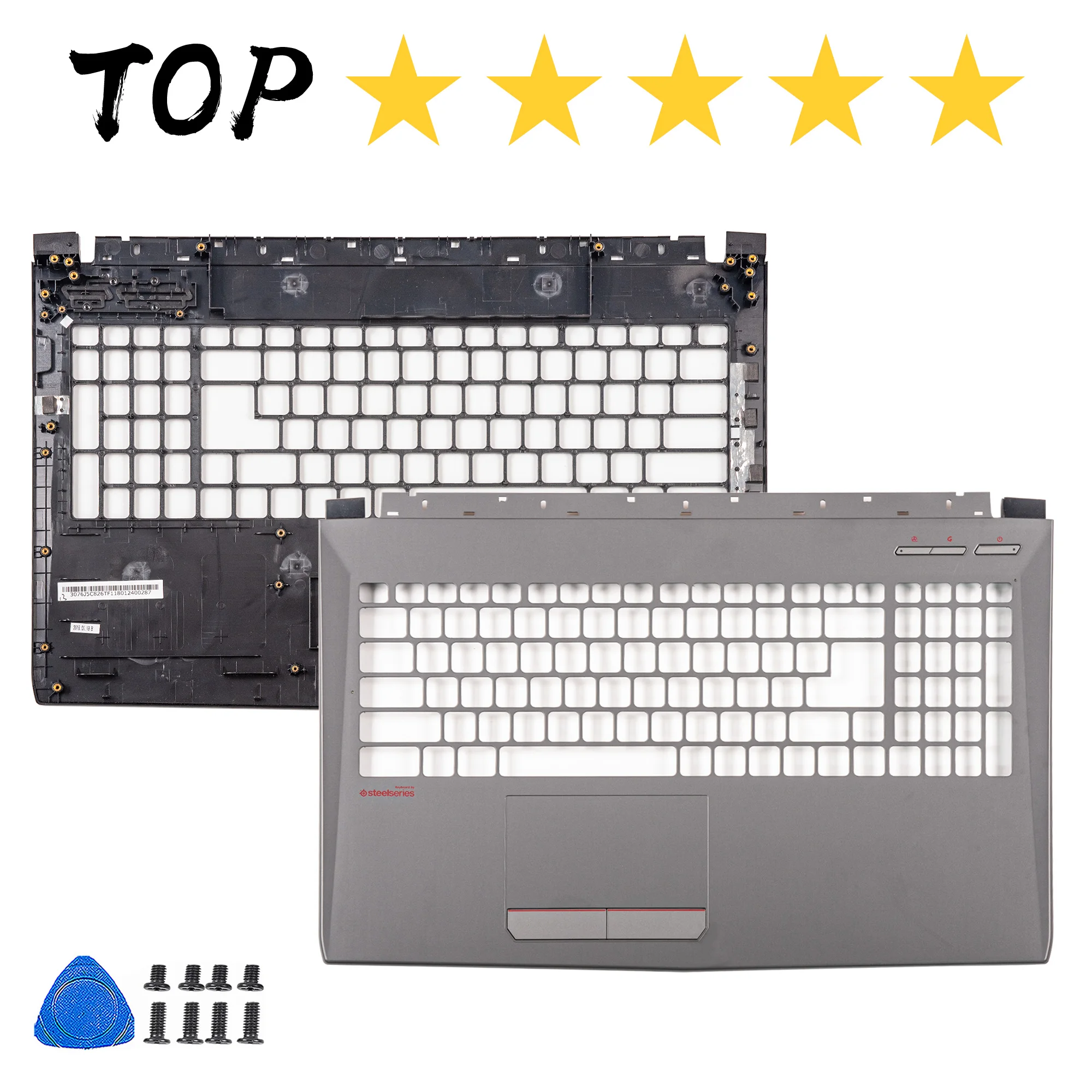 NEW Gray Upper For GP62 6QG GV62 GL62 6QF GP62MVR MS-16J9 GP62MVR GL62M Plastic Replace
NEW Gray Upper For GP62 6QG GV62 GL62 6QF GP62MVR MS-16J9 GP62MVR GL62M Plastic Replace