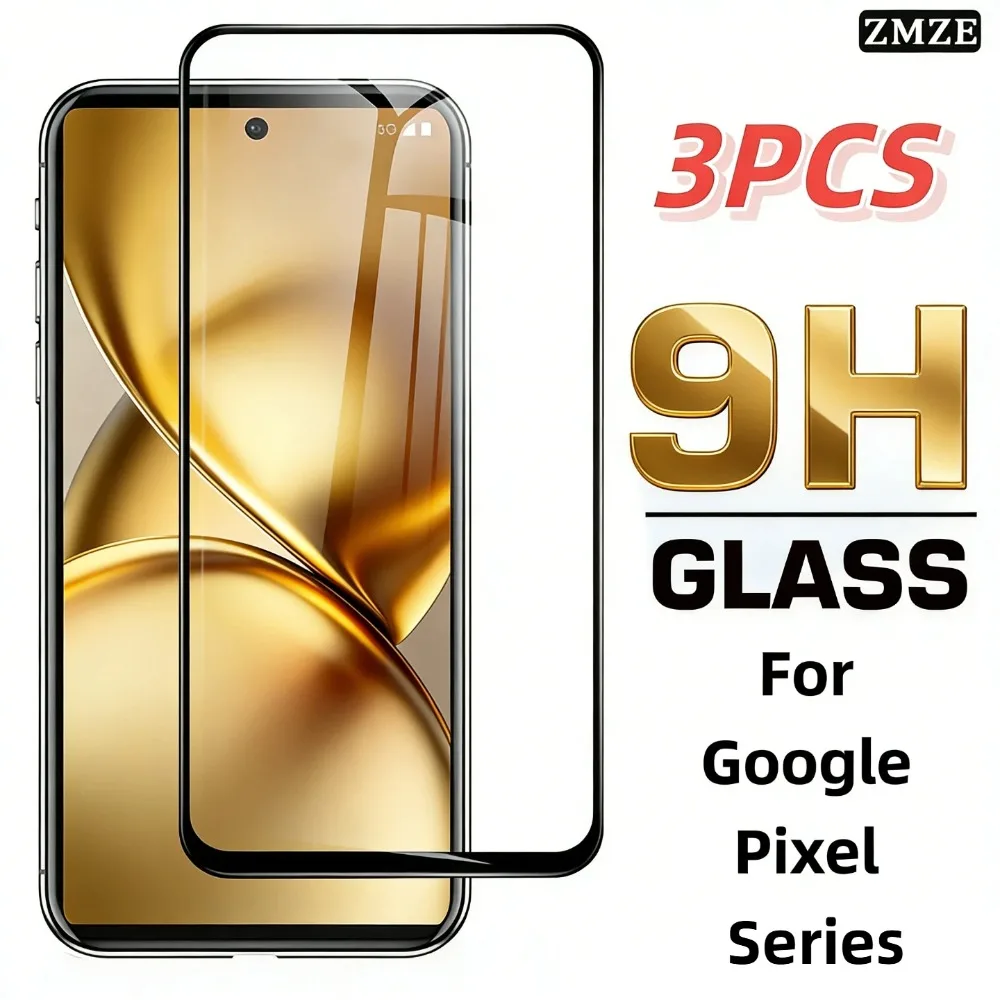 3Pcs Full Screen 9H Tempered Glass Protector for Google Pixel 10 10A 9 9A Pro XL Anti Fingerprint Easy Install HD Clear Glass
3Pcs Full Screen 9H Tempered Glass Protector for Google Pixel 10 10A 9 9A Pro XL Anti Fingerprint Easy Install HD Clear Glass