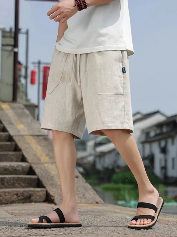 New Chinese Sle Men's orts Summer Thin Loose Straight Leg Pants Trendy Brand Casual Workwear Five-Quarter Length
New Chinese Sle Men's orts Summer Thin Loose Straight Leg Pants Trendy Brand Casual Workwear Five-Quarter Length