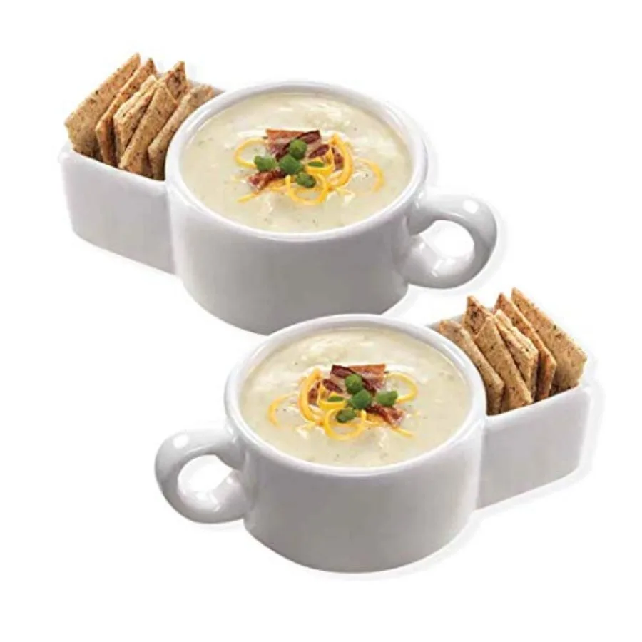 Kitchen Gadgets Soup and Cracker Mug or Cereal Bowl Ceramic Saltine crackers Soup Mugs with Handles for Cookies and Milk Veggie
Kitchen Gadgets Soup and Cracker Mug or Cereal Bowl Ceramic Saltine crackers Soup Mugs with Handles for Cookies and Milk Veggie