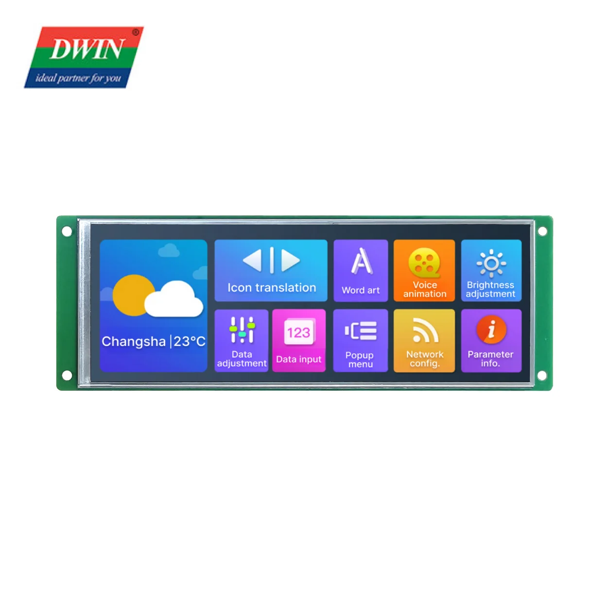 2026 DWIN 6.5-дюймовый 452*1280 Bar LCD Интеллектуальный HMI UART IPS TFT LCM сенсорный ЖК-дисплей DMG12452C065_03WTC
2026 DWIN 6.5-дюймовый 452*1280 Bar LCD Интеллектуальный HMI UART IPS TFT LCM сенсорный ЖК-дисплей DMG12452C065_03WTC
