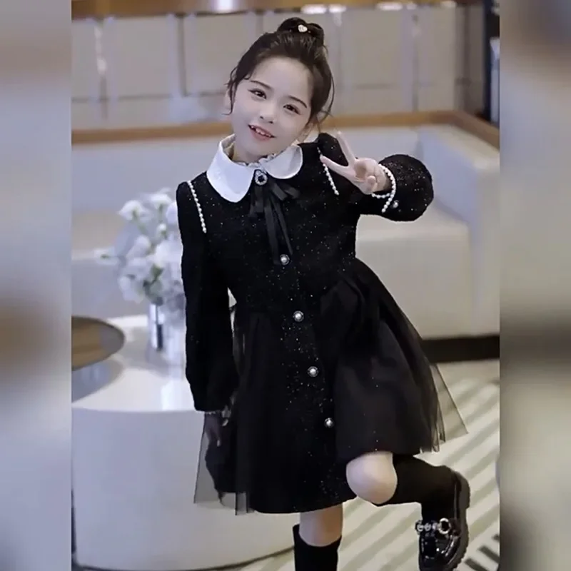 Baby Girls Dress Spring Autumn 2025 New Kids Clothes Fashion Children Long Sleeve Patchwork Gauze Dresses 5 6 7 8 9 10 12 Years
Baby Girls Dress Spring Autumn 2025 New Kids Clothes Fashion Children Long Sleeve Patchwork Gauze Dresses 5 6 7 8 9 10 12 Years