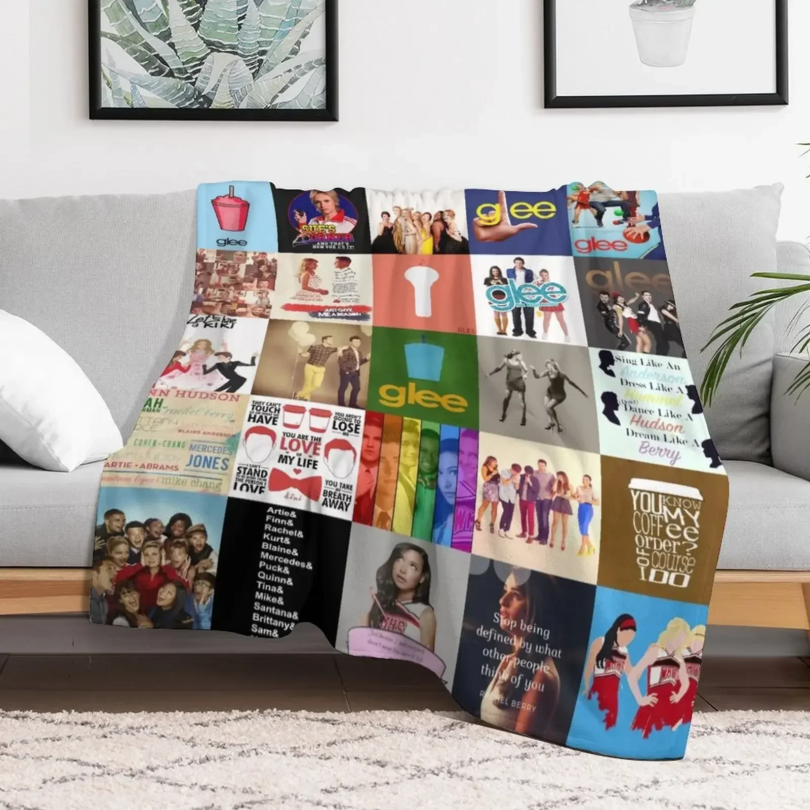 Best Glee Quilt Blanket For Fans Throw Blanket funny gift For Sofa Thin Vintage Blankets
Best Glee Quilt Blanket For Fans Throw Blanket funny gift For Sofa Thin Vintage Blankets