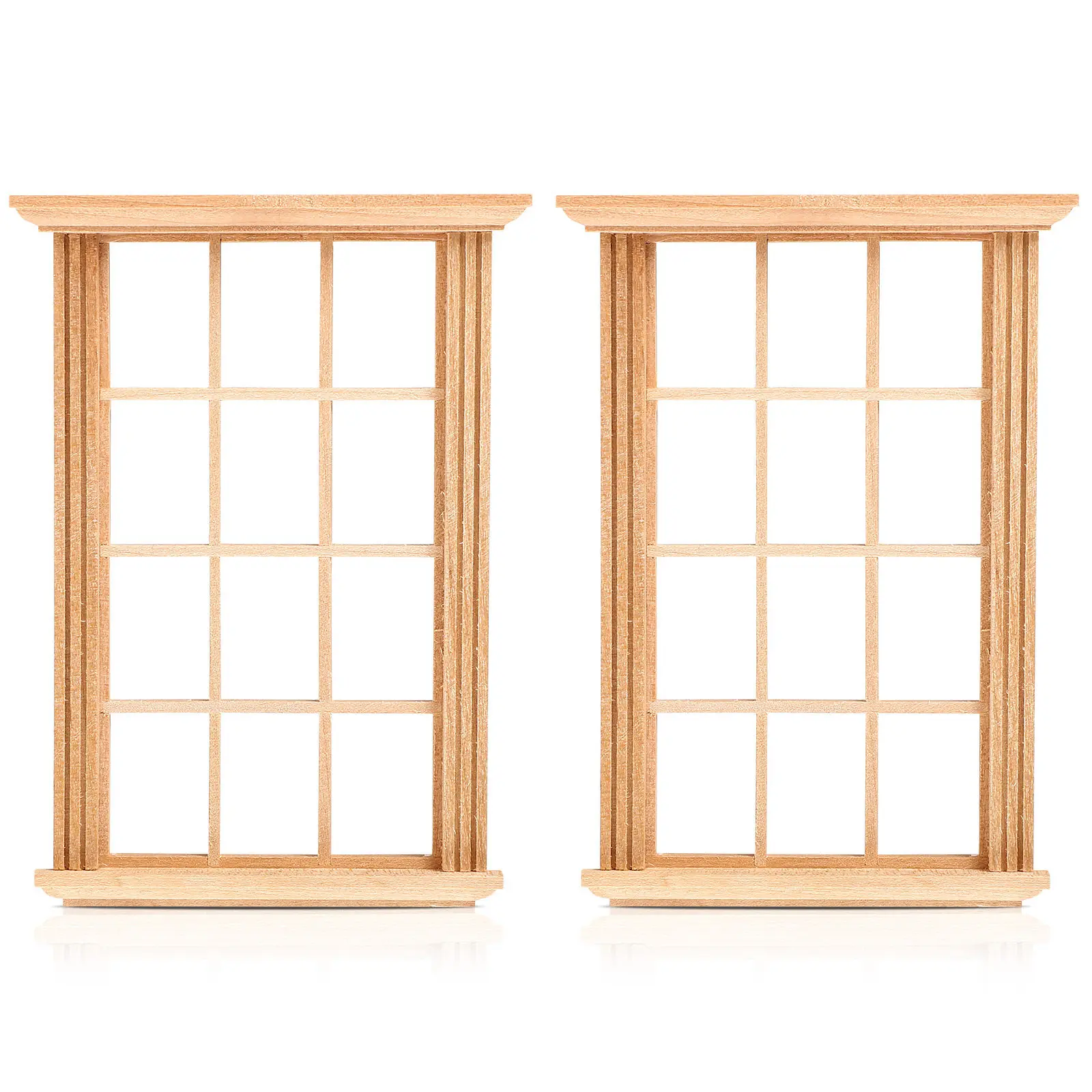 2Pcs Miniature Window Frame Twelve Lattice Design Household Decoration for Dollhouse Living Room Accessories Small Window Frame
2Pcs Miniature Window Frame Twelve Lattice Design Household Decoration for Dollhouse Living Room Accessories Small Window Frame