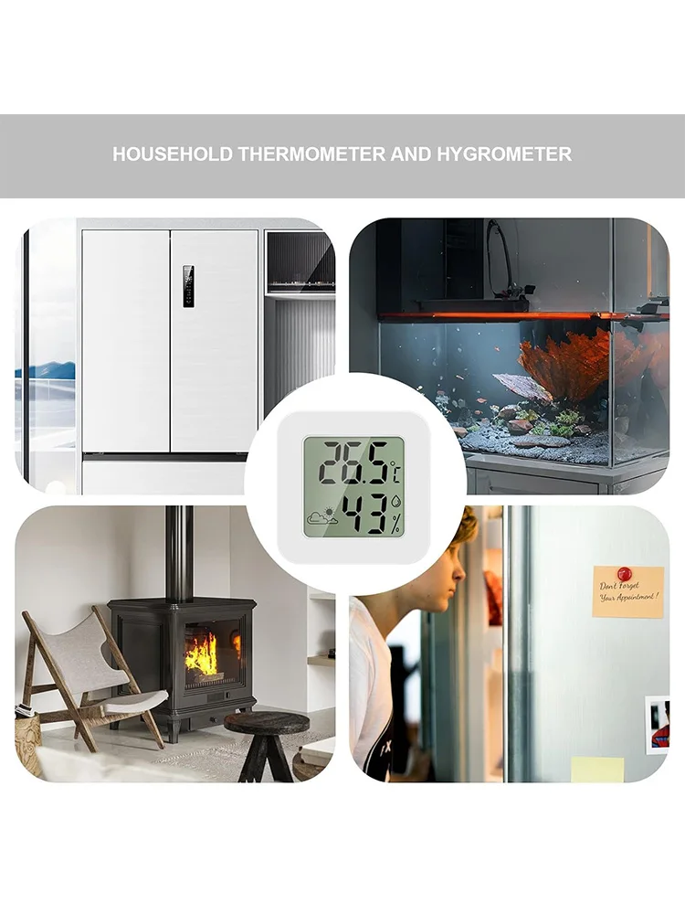 Mini Lcd Digital Thermometer Indoor Temperature Humidity Meter Sensor Gauge Weather Station Temperature And Humidity Monitor
Mini Lcd Digital Thermometer Indoor Temperature Humidity Meter Sensor Gauge Weather Station Temperature And Humidity Monitor