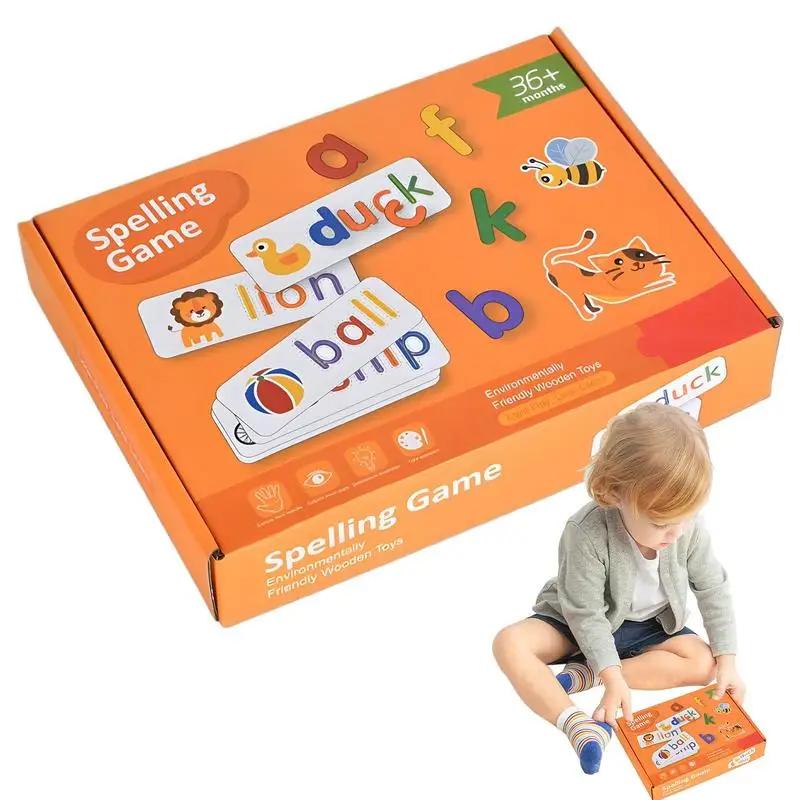 Alphabet Toys STEM Educational Wood Puzzles Word Spelling Toys For Kids Age 3-6 Year Old Letter Matching Game Fine Motor
Alphabet Toys STEM Educational Wood Puzzles Word Spelling Toys For Kids Age 3-6 Year Old Letter Matching Game Fine Motor