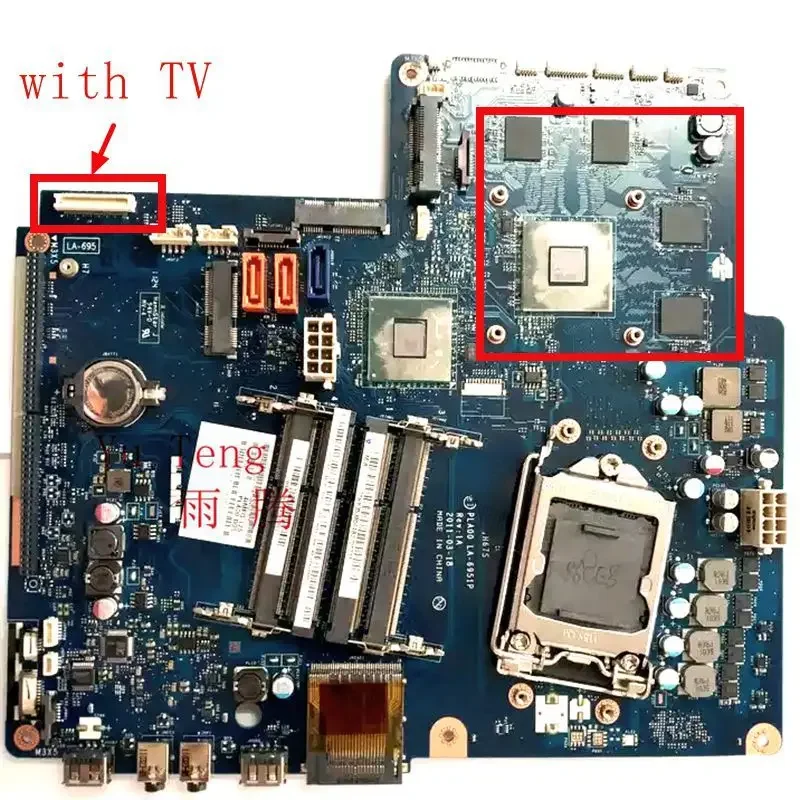 for CIH67S LA-6951P for Lenovo B520 motherboard B520 motherboard with TV function
for CIH67S LA-6951P for Lenovo B520 motherboard B520 motherboard with TV function