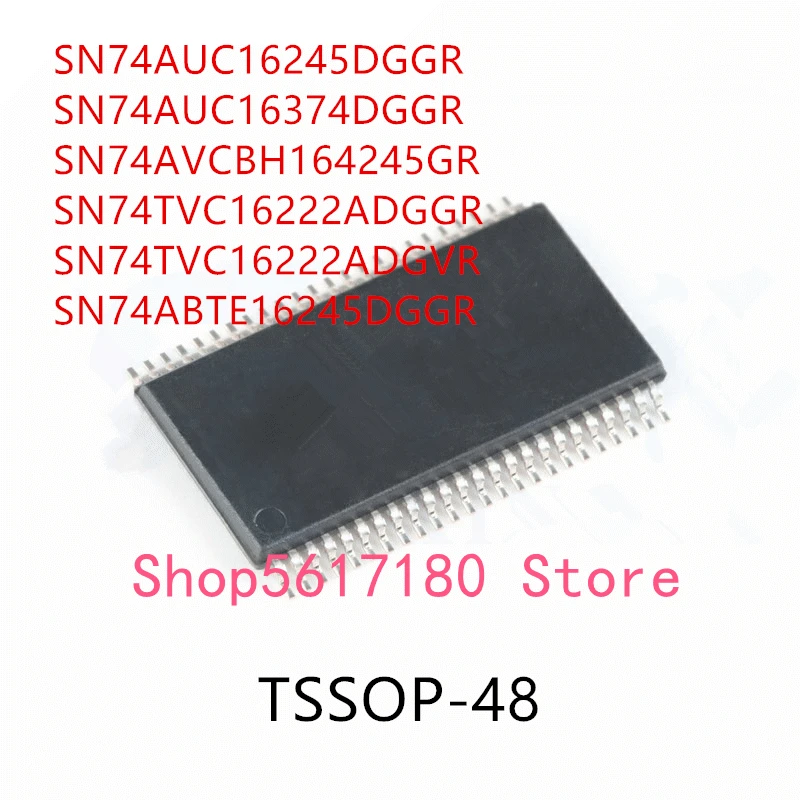 SN74AUC16245DGGR SN74AUC16374DGGR SN74AVCBH16245GR SN74TVC16222ADGGR SN74TVC16222ADGVR SN74ABTE16245DGGR IC, 10 шт.
SN74AUC16245DGGR SN74AUC16374DGGR SN74AVCBH16245GR SN74TVC16222ADGGR SN74TVC16222ADGVR SN74ABTE16245DGGR IC, 10 шт.