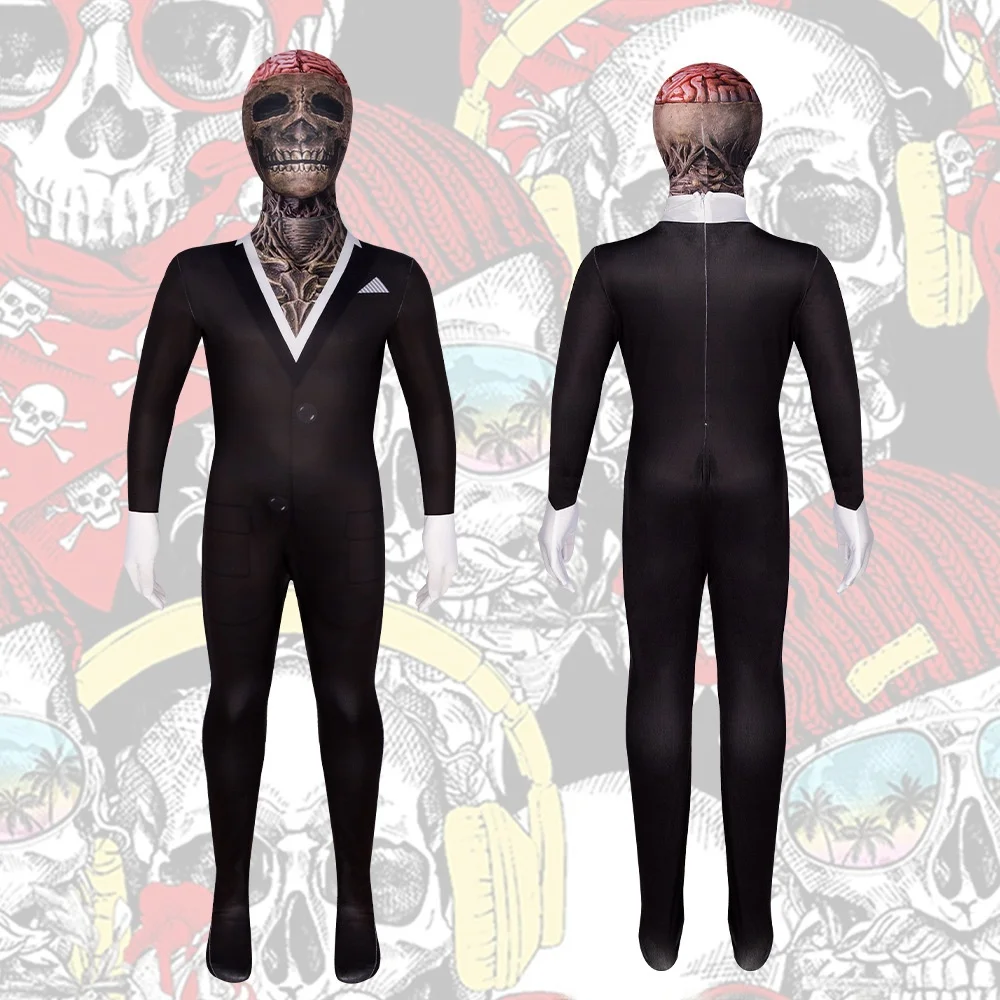 Halloween Skeleton Suit Tight Performance Costume Adult Masquerade Clothing Children's Performance Clothes Three-acetate Fiber
Halloween Skeleton Suit Tight Performance Costume Adult Masquerade Clothing Children's Performance Clothes Three-acetate Fiber