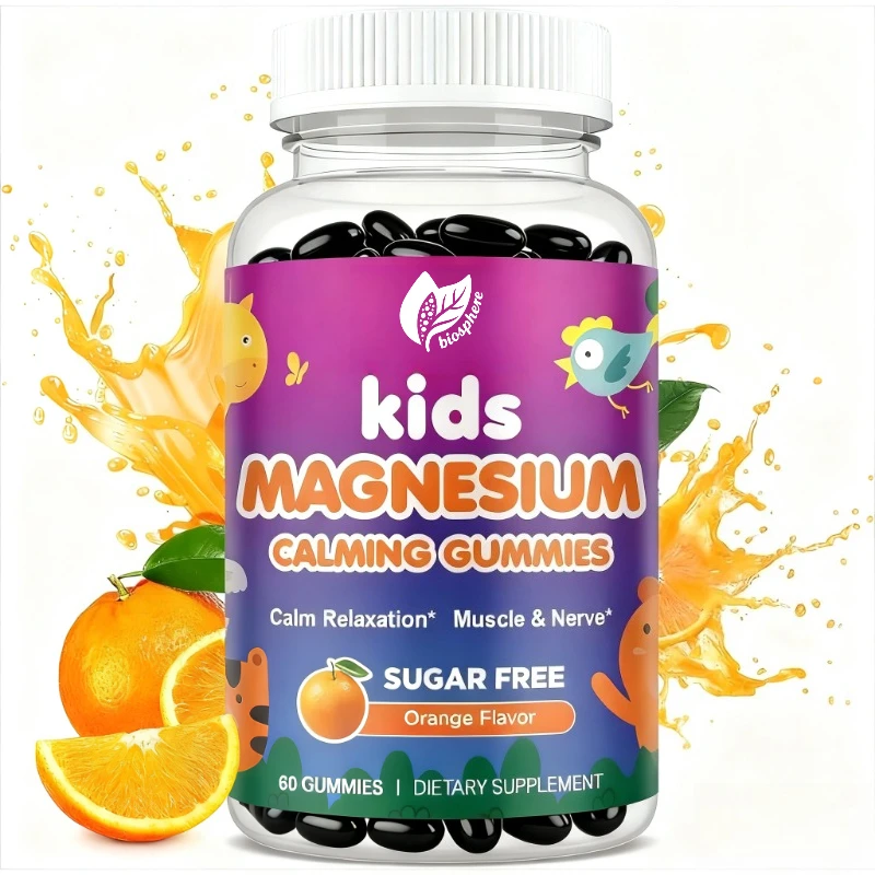 Children's Magnesium Gummies - Magnesium Glycinate, L-threonate Supplement for Sleep,brain, Immune, and Bone Health - Vegetarian
Children's Magnesium Gummies - Magnesium Glycinate, L-threonate Supplement for Sleep,brain, Immune, and Bone Health - Vegetarian