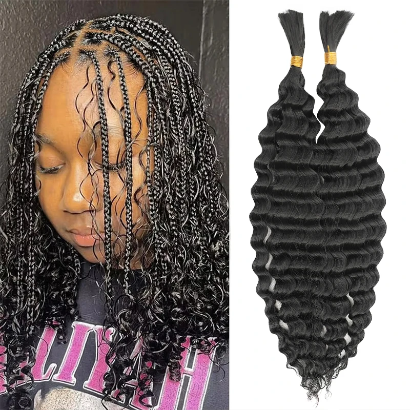 Synthetic fiber deep wave DEEP crochet wig suitable for both men and women, suitable for daily styling wig
Synthetic fiber deep wave DEEP crochet wig suitable for both men and women, suitable for daily styling wig