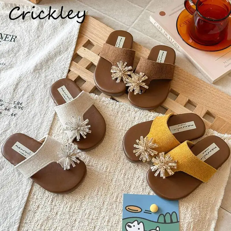 Fashion Flowers Girls Slippers 2026 Summer Princess Kids Flip Flops Anti Slip Outdoor Toddler Children Flats Slides
Fashion Flowers Girls Slippers 2026 Summer Princess Kids Flip Flops Anti Slip Outdoor Toddler Children Flats Slides
