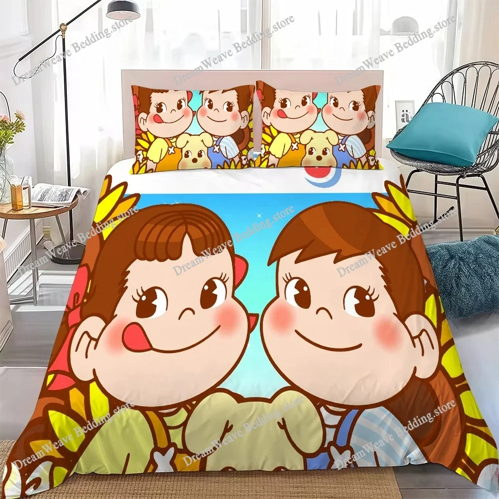 Cartoon f-FUJIYA CO p-peko fashion Duvet Cover Set Home Style Bedding Soft Laundry Cotton Bed Student Dormitory Gift
Cartoon f-FUJIYA CO p-peko fashion Duvet Cover Set Home Style Bedding Soft Laundry Cotton Bed Student Dormitory Gift