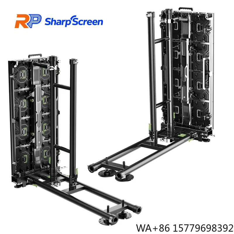Lightweight Magnesium Alloy LED Cabinet 500x500mm 500x1000mm P3.91 Rental Video Wall for Easy Transport
Lightweight Magnesium Alloy LED Cabinet 500x500mm 500x1000mm P3.91 Rental Video Wall for Easy Transport