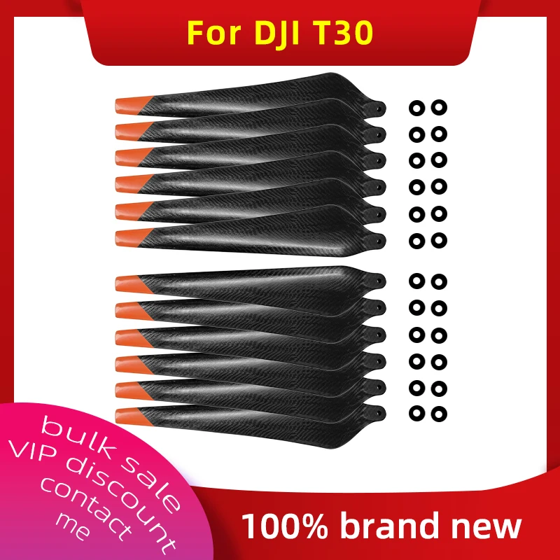 For DJI T30 Agras Carbon Fiber Propellers 12psc/Set Durable & Lightweight 3820CW/CCW Propeller
For DJI T30 Agras Carbon Fiber Propellers 12psc/Set Durable & Lightweight 3820CW/CCW Propeller