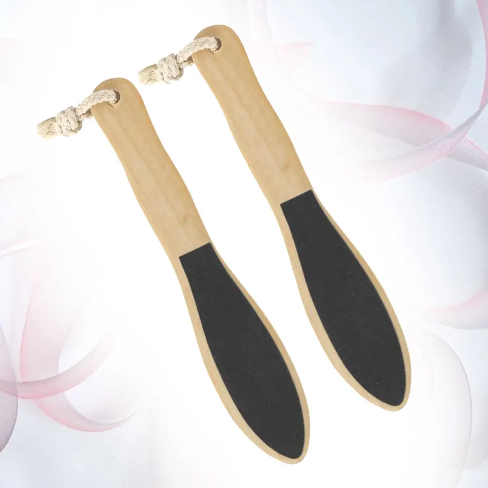 2Pcs Wooden Foot File Double Sided Waterproof Callus Remover for Dead Skin Exfoliating Pedicure Tool Grinding
2Pcs Wooden Foot File Double Sided Waterproof Callus Remover for Dead Skin Exfoliating Pedicure Tool Grinding