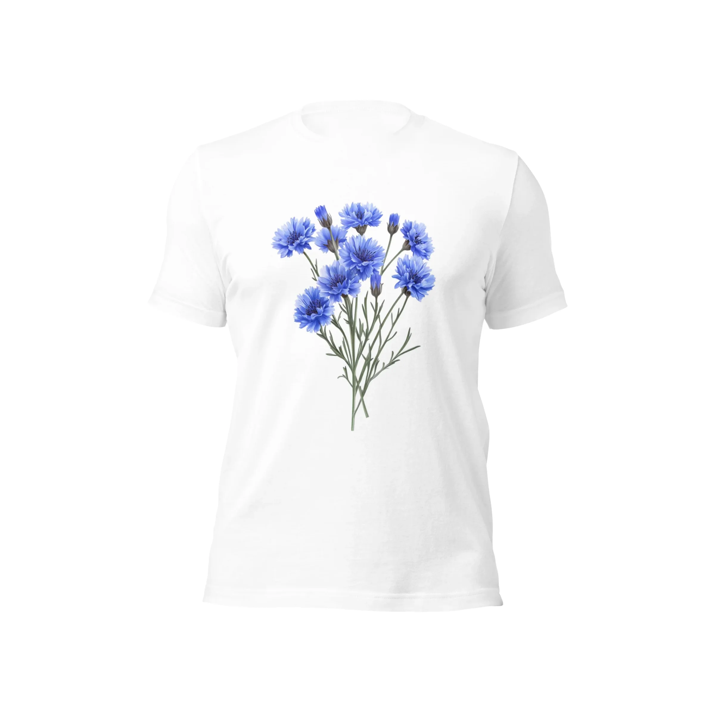 Blue Cornflower T-Shirt – Embrace Nature's Grace Summer Luxury Brand Pure Cotton Unisex High Quality Tops Men's and Women's T
Blue Cornflower T-Shirt – Embrace Nature's Grace Summer Luxury Brand Pure Cotton Unisex High Quality Tops Men's and Women's T