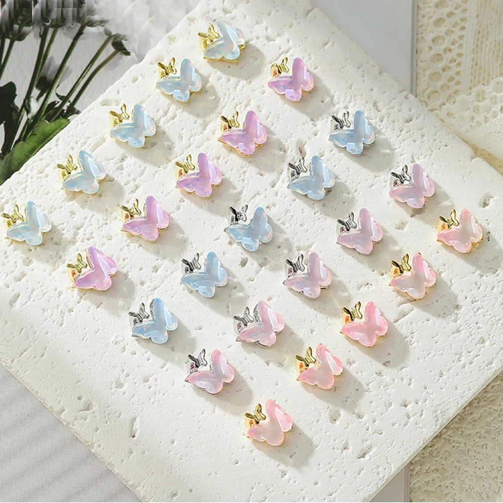 10pcs Mini Aurora Butterfly Nail Art Charm 3D Macaron Candy Color Butterfly Crystal Nail Decoration DIY Kawaii Nail Accessories
10pcs Mini Aurora Butterfly Nail Art Charm 3D Macaron Candy Color Butterfly Crystal Nail Decoration DIY Kawaii Nail Accessories