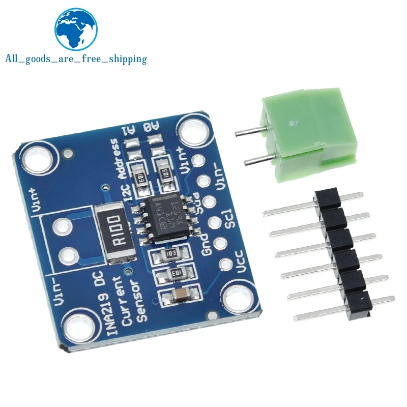 TZT 1/3pcs INA219 I2C Zero Drift Bi-directional Current Power Supply Sensor Breakout Monitoring Module
TZT 1/3pcs INA219 I2C Zero Drift Bi-directional Current Power Supply Sensor Breakout Monitoring Module