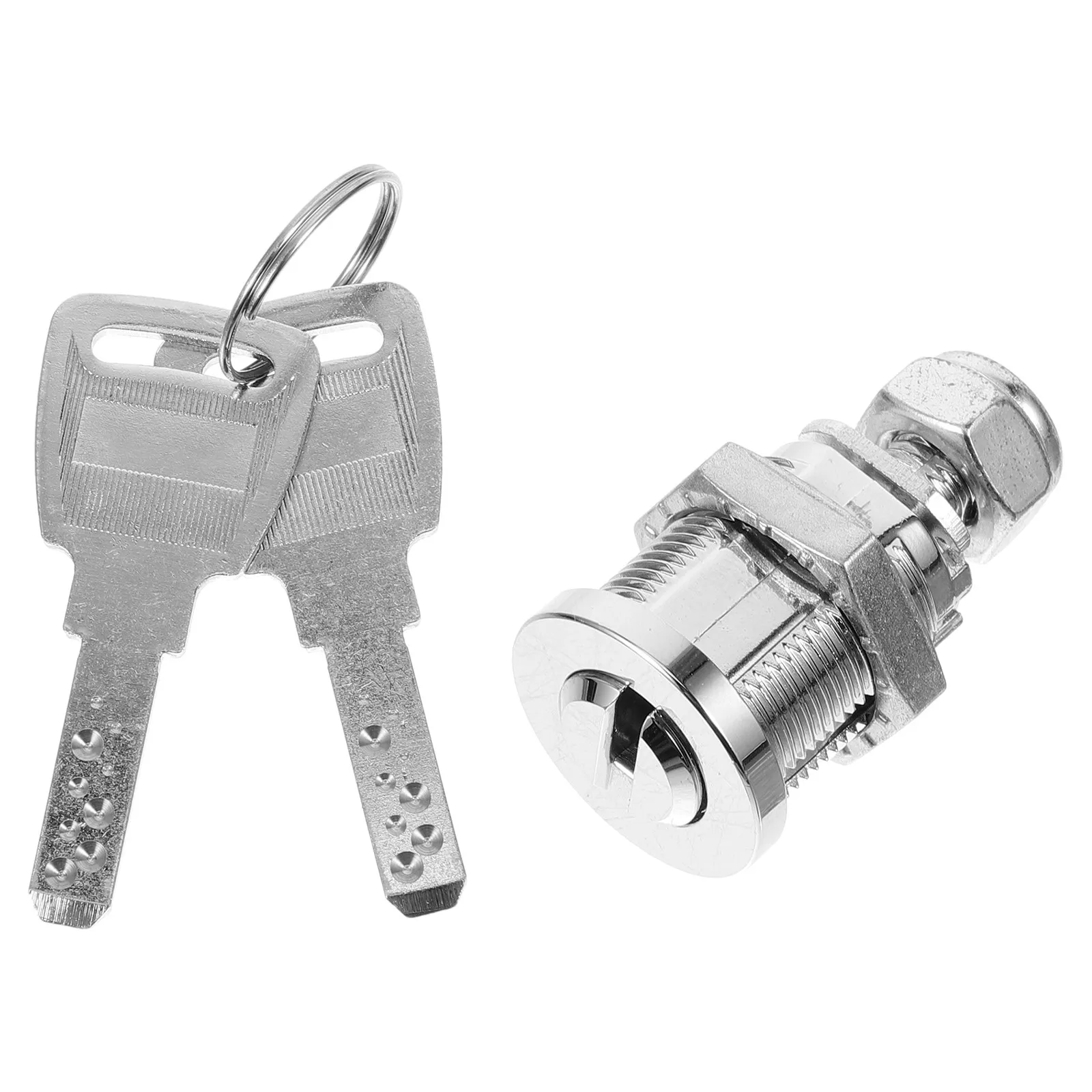 Robust Stainless Steel Cabinet Lock with Keys Smooth Surface Metal Lock for Display Cabinets Cupboards Drawers and Secure
Robust Stainless Steel Cabinet Lock with Keys Smooth Surface Metal Lock for Display Cabinets Cupboards Drawers and Secure
