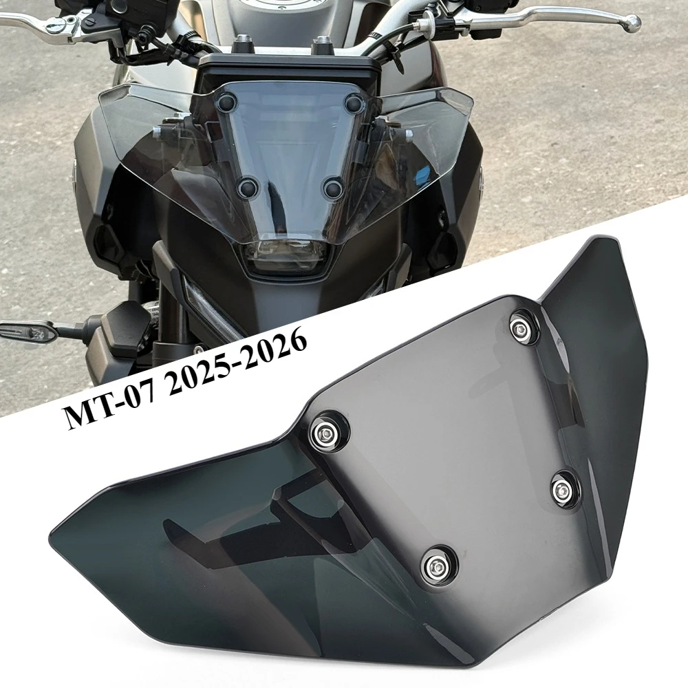 NEW For Yamaha MT-07 MT 07 MT07 mt07 2026 2025 Windshield Bracket Motorcycle Accessories Transparent/Black Windscreen Kit
NEW For Yamaha MT-07 MT 07 MT07 mt07 2026 2025 Windshield Bracket Motorcycle Accessories Transparent/Black Windscreen Kit