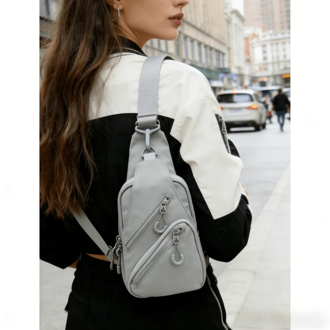 Lightweight Anti-Theft RFID Nylon Sling Bag For Women Adjustable Strap Crossbody Chest Bag
Lightweight Anti-Theft RFID Nylon Sling Bag For Women Adjustable Strap Crossbody Chest Bag