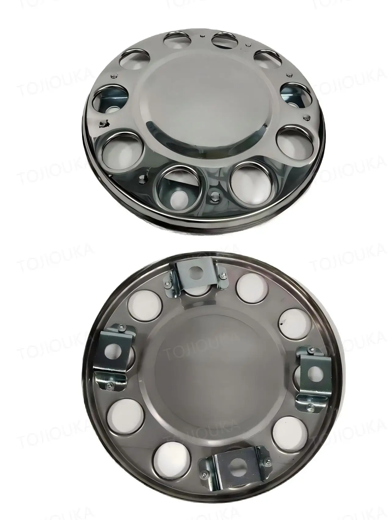 Stainless Steel And Iron Wheel Covers Suitable For Volvo Truck 1575631 3988730
Stainless Steel And Iron Wheel Covers Suitable For Volvo Truck 1575631 3988730