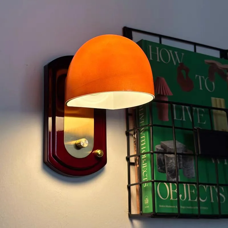 Medieval vintage Maillard style bedroom bedside wall lamp Bauhaus hallway wall lamp
Medieval vintage Maillard style bedroom bedside wall lamp Bauhaus hallway wall lamp