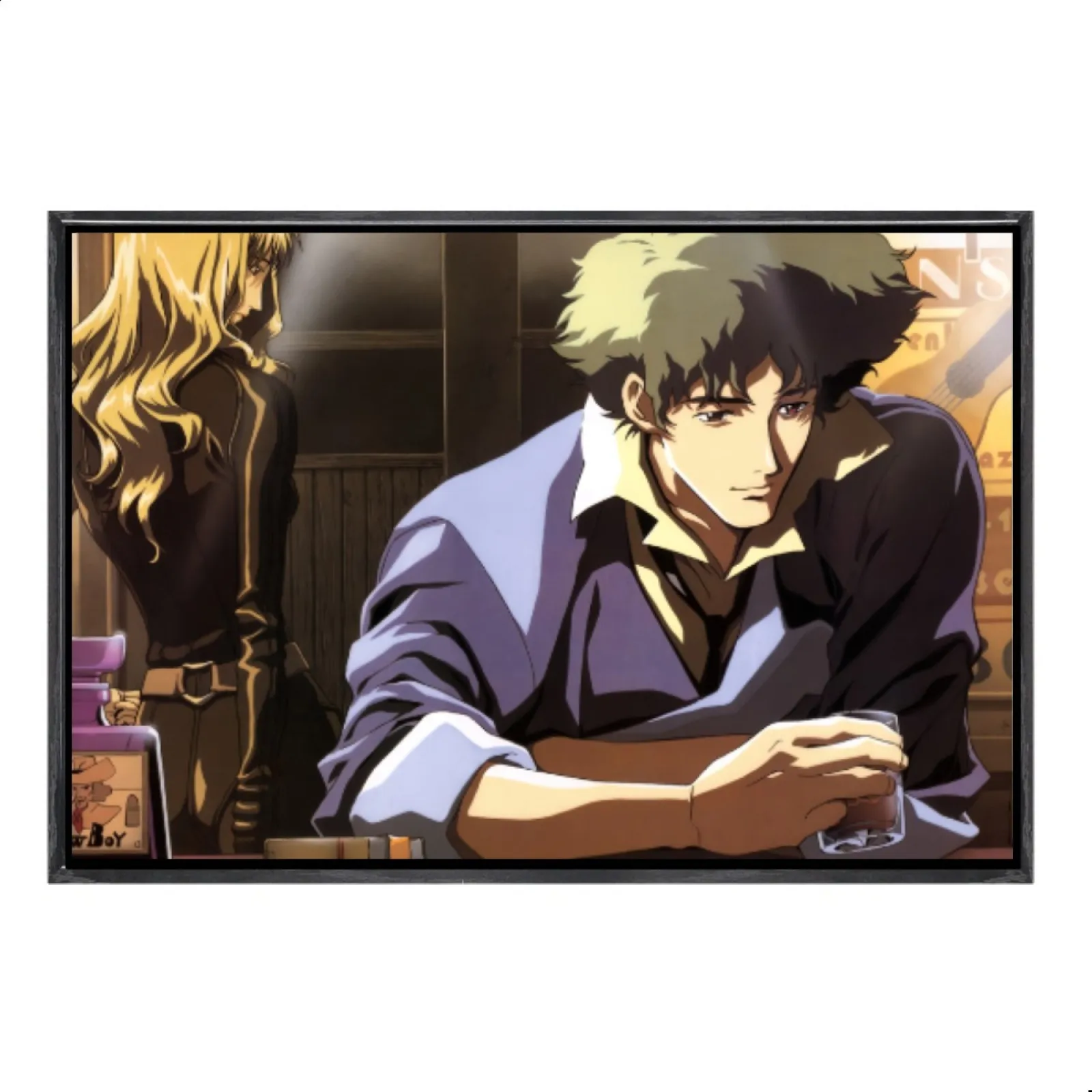 Японская манга, многоразмерный холст, постер в двойной рамке, настенное искусство, ковбойский бибоп, домашний декор для гостиной, спальни
Японская манга, многоразмерный холст, постер в двойной рамке, настенное искусство, ковбойский бибоп, домашний декор для гостиной, спальни