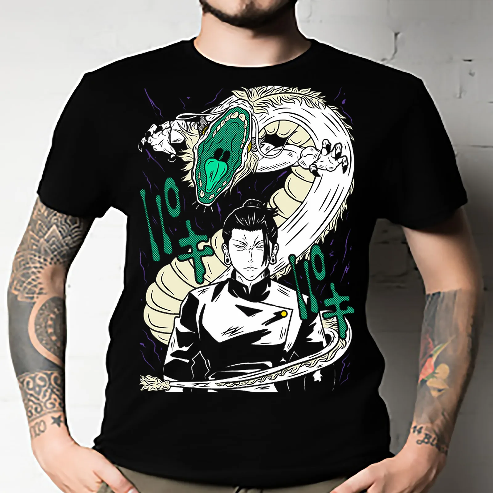 Geto Suguru Short Sleeve Jujutsu Kaisen Gojo Anime Shirt T-shirt Unisex All Size 
Geto Suguru Short Sleeve Jujutsu Kaisen Gojo Anime Shirt T-shirt Unisex All Size