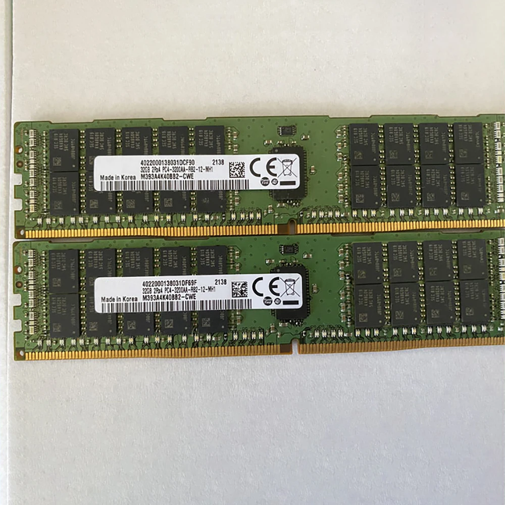 1 шт. M393A4K40BB2-CWE 32G 2RX4 PC4-3200AA REG ECC 3200 DDR4 RDIMM Память
1 шт. M393A4K40BB2-CWE 32G 2RX4 PC4-3200AA REG ECC 3200 DDR4 RDIMM Память